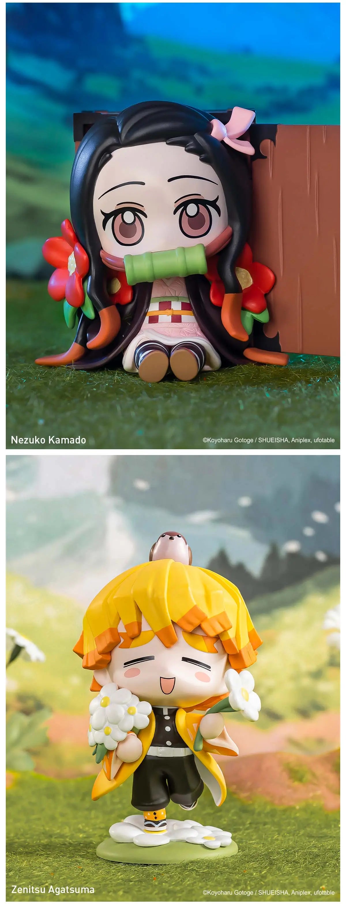 POP MART - Demon Slayer: Kimetsu no Yaiba - Birth Flower Series Figures (1 blind box)