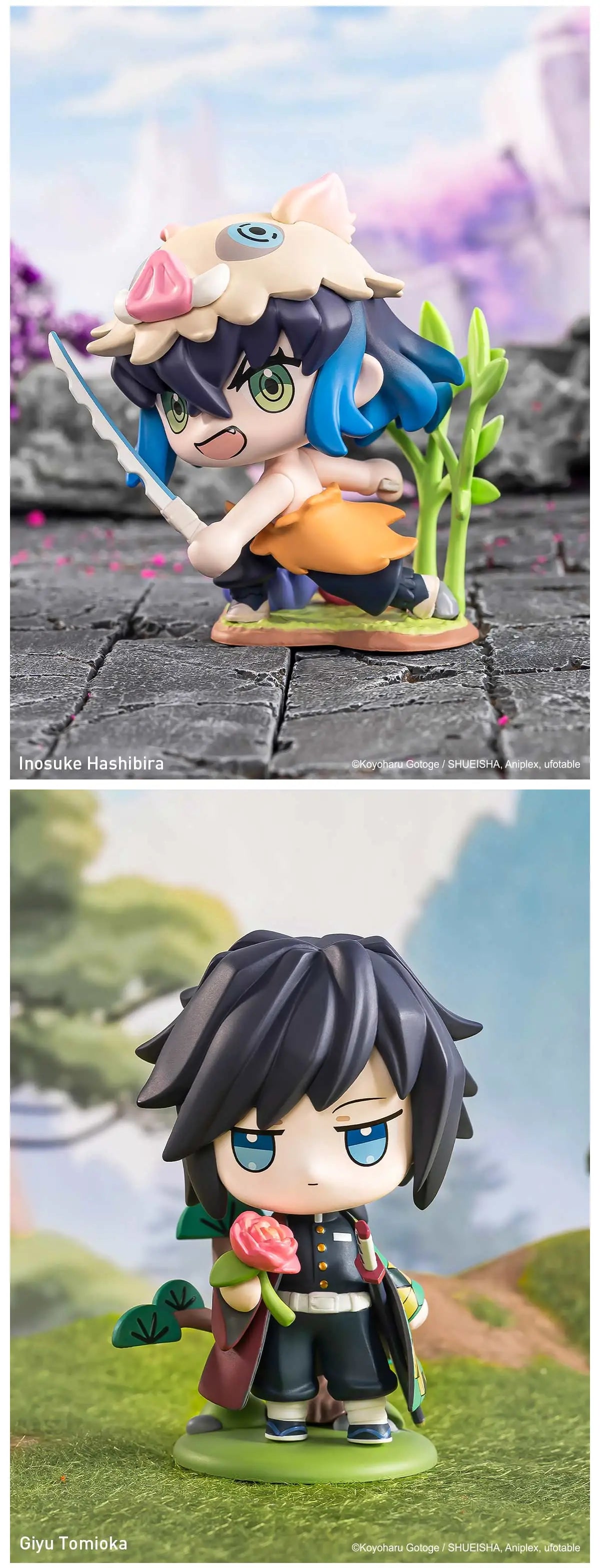 POP MART - Demon Slayer: Kimetsu no Yaiba - Birth Flower Series Figures (1 blind box)
