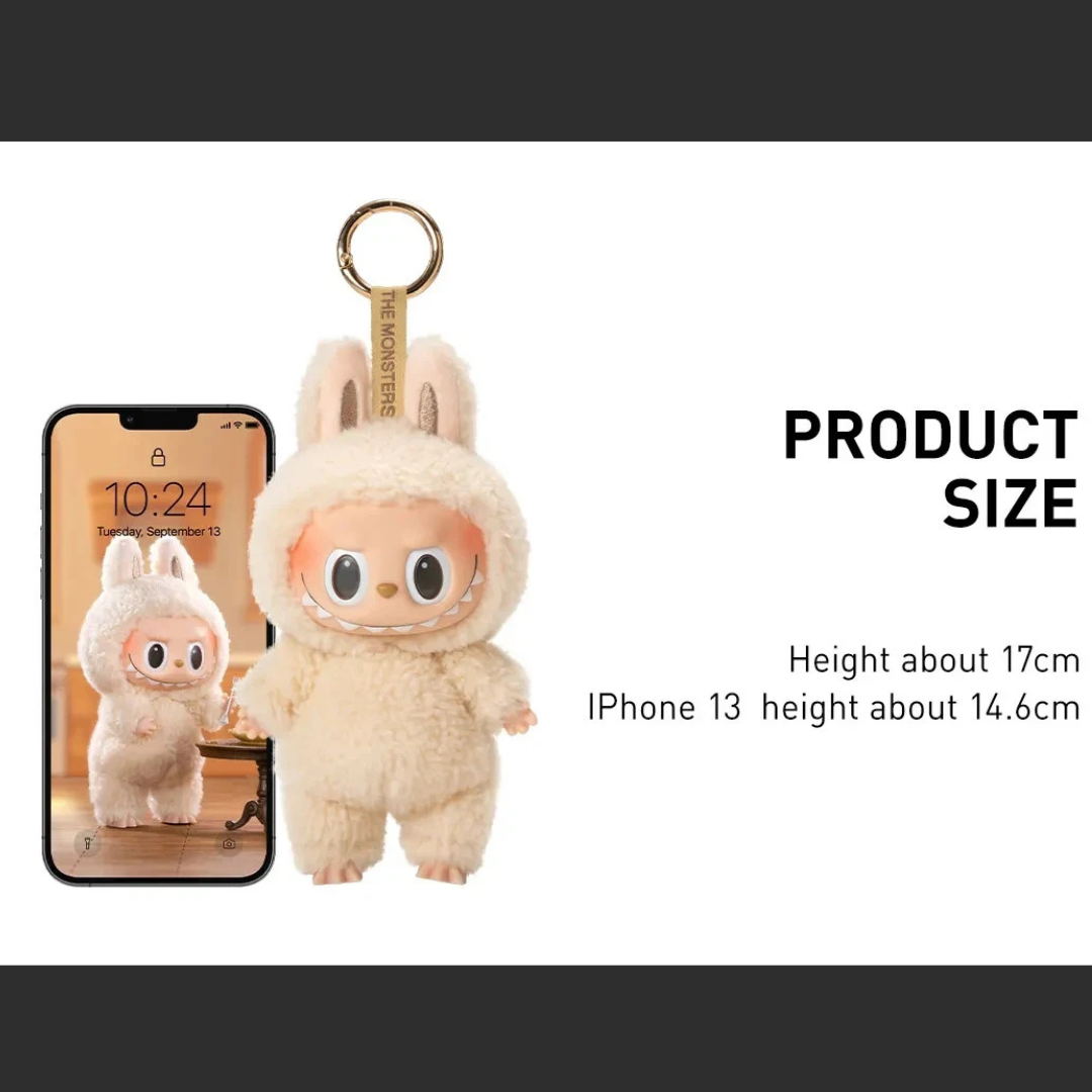 POP MART - Labubu The Monsters - V1.0 - Exciting Macaron Plush Pendant (1 blind box)