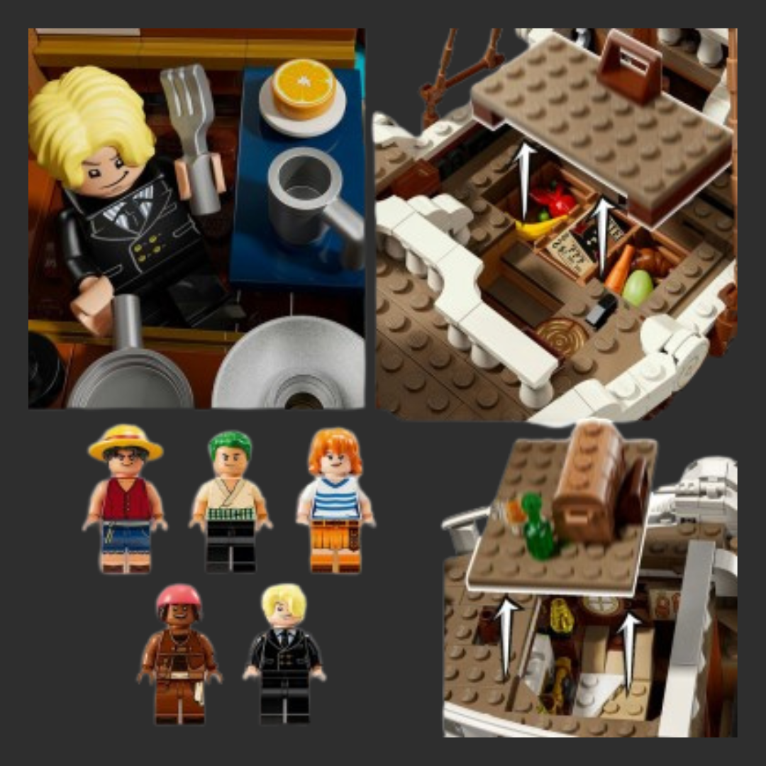 LEGO One Piece - 75639 - La Nave Pirata Going Merry