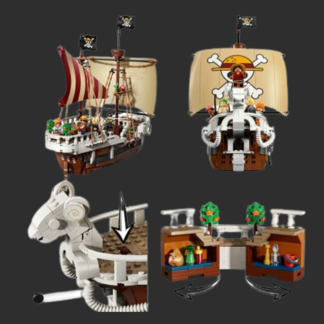 LEGO One Piece - 75639 - La Nave Pirata Going Merry