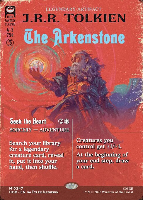 The Arkenstone // Seek the Heart HOB 247 Regular - Magic The Hobbit carta singola ENG