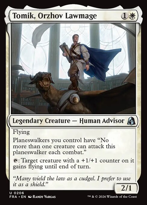 Carte Singole Magic ENG - Reality Fracture - Tomik, Orzhov Lawmage (FRA 206)