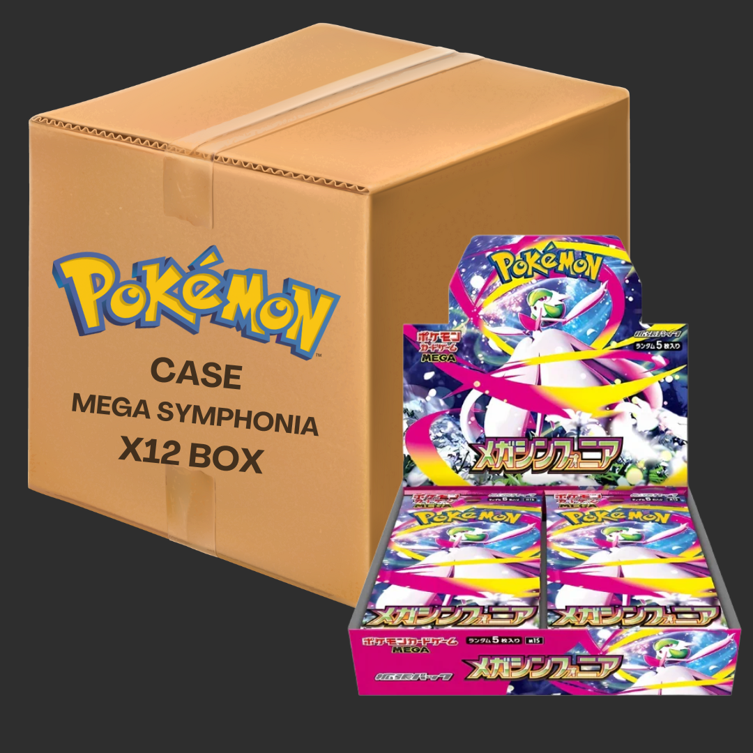 Pokmon Case - m1s - Mega Symphonia - 12 Booster Boxes - JAP Mirabilia Store Pokmon Case - m1s - Mega Symphonia - 12 Booster Boxes - JAP Mirabilia Store