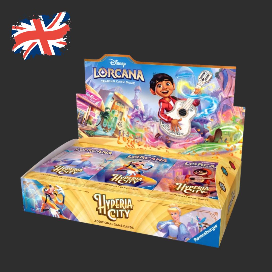 Disney Lorcana ENG – Hyperia City – Box 24 Buste – ENG