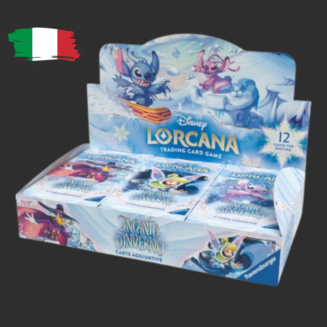 Disney Lorcana ITA – Whispers in the Well – Box of 24 Sachets – ITA