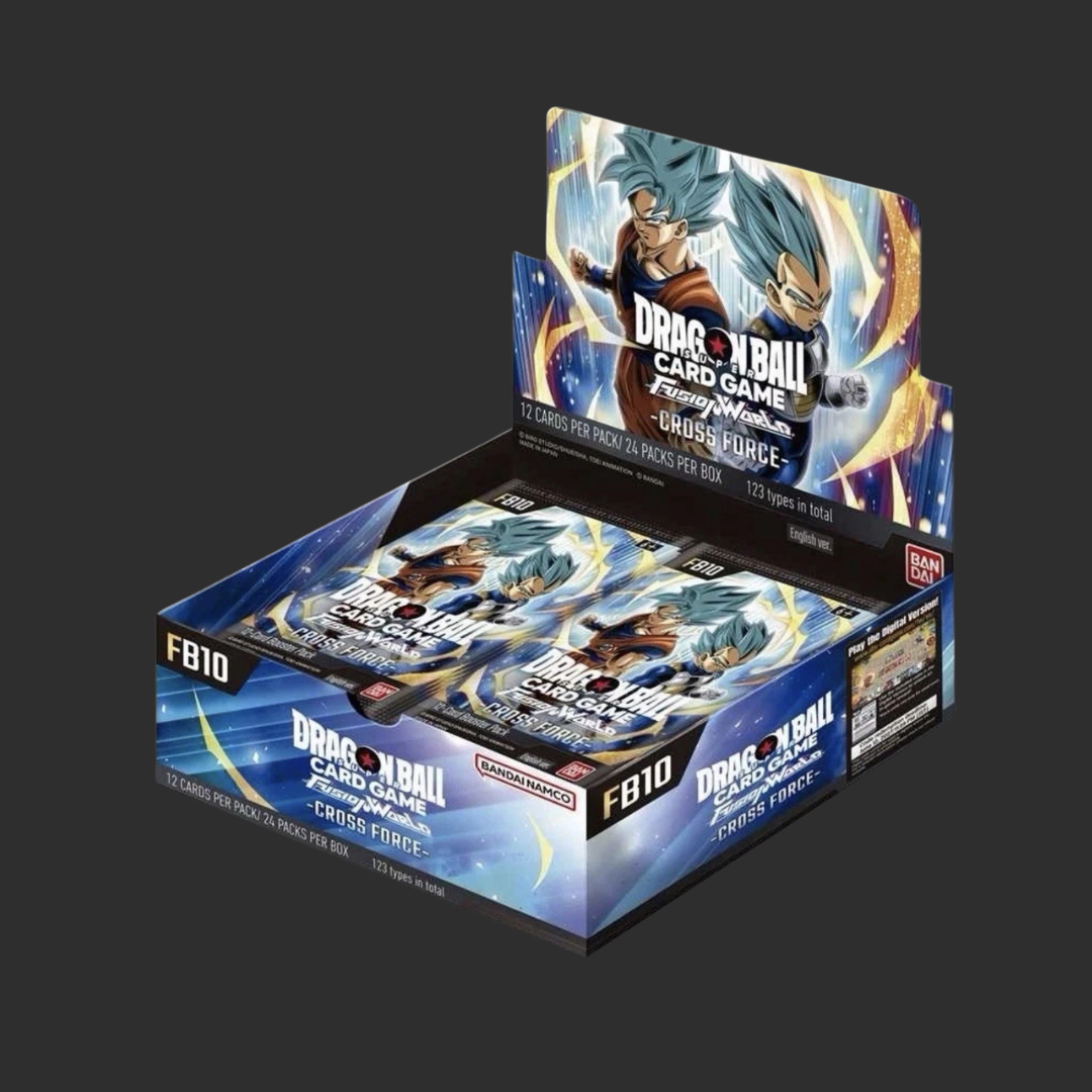 Dragon Ball Super Card Game ENG - FB-10 - Cross Force - Fusion World - Box 24 Bustine - ENG