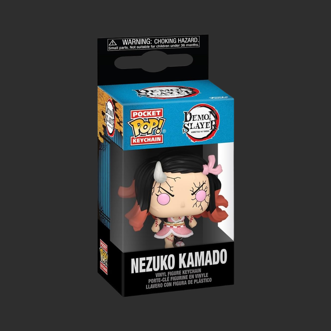 Funko POP! Keychain - Demon Slayer - Nezuko Kamado Dämonenform - Schlüsselanhänger