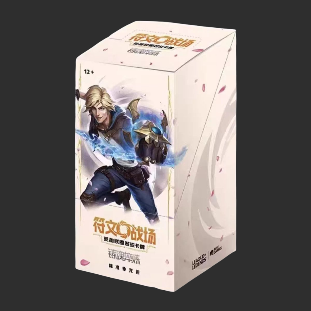 League of Legends: Riftbound - CH - Spiritforged - Set 2 - Slim Booster Box 24 Packungen - Chinesische Ausgabe