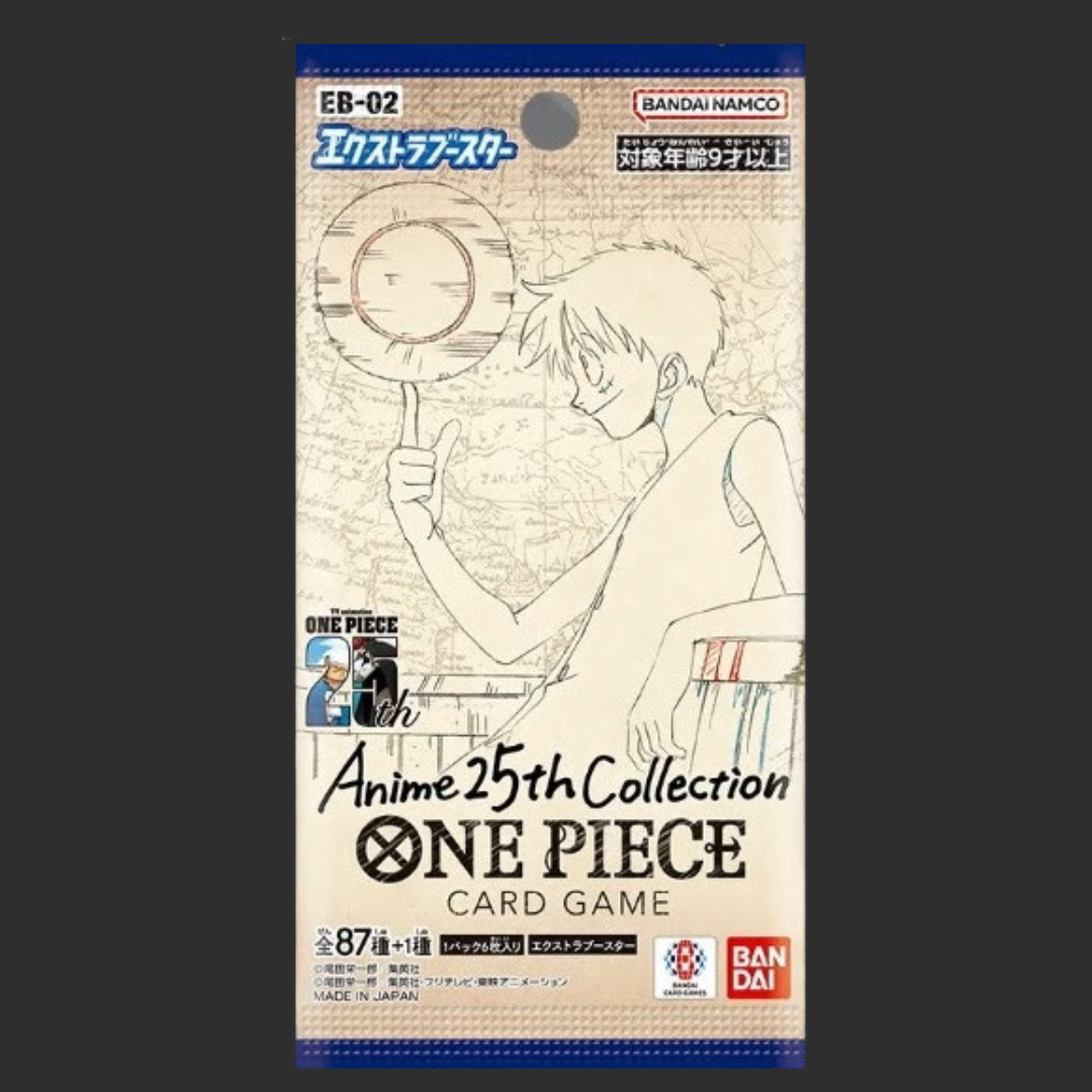 One Piece EB 02 - Anime 25th Collection - BOX 24 Bustine - JAP