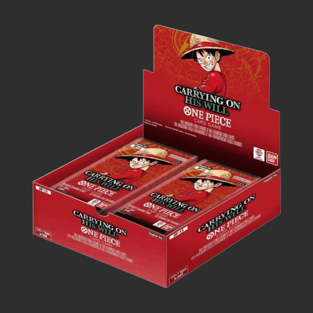 One Piece ENG - OP-13 - Carrying On His Will - One Piece Card Game - Box 24 Bustine - ENG
