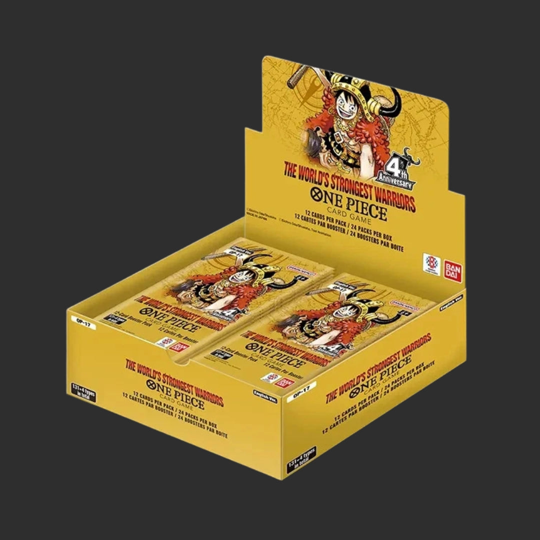 One Piece ENG - OP-17 The World's Strongest Warriors - Box 24 Bustine - ENG