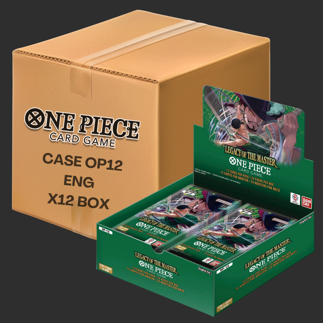 One Piece OP-12 Legacy Of The Master - One Piece Card Game - Case 12 Box - ENG