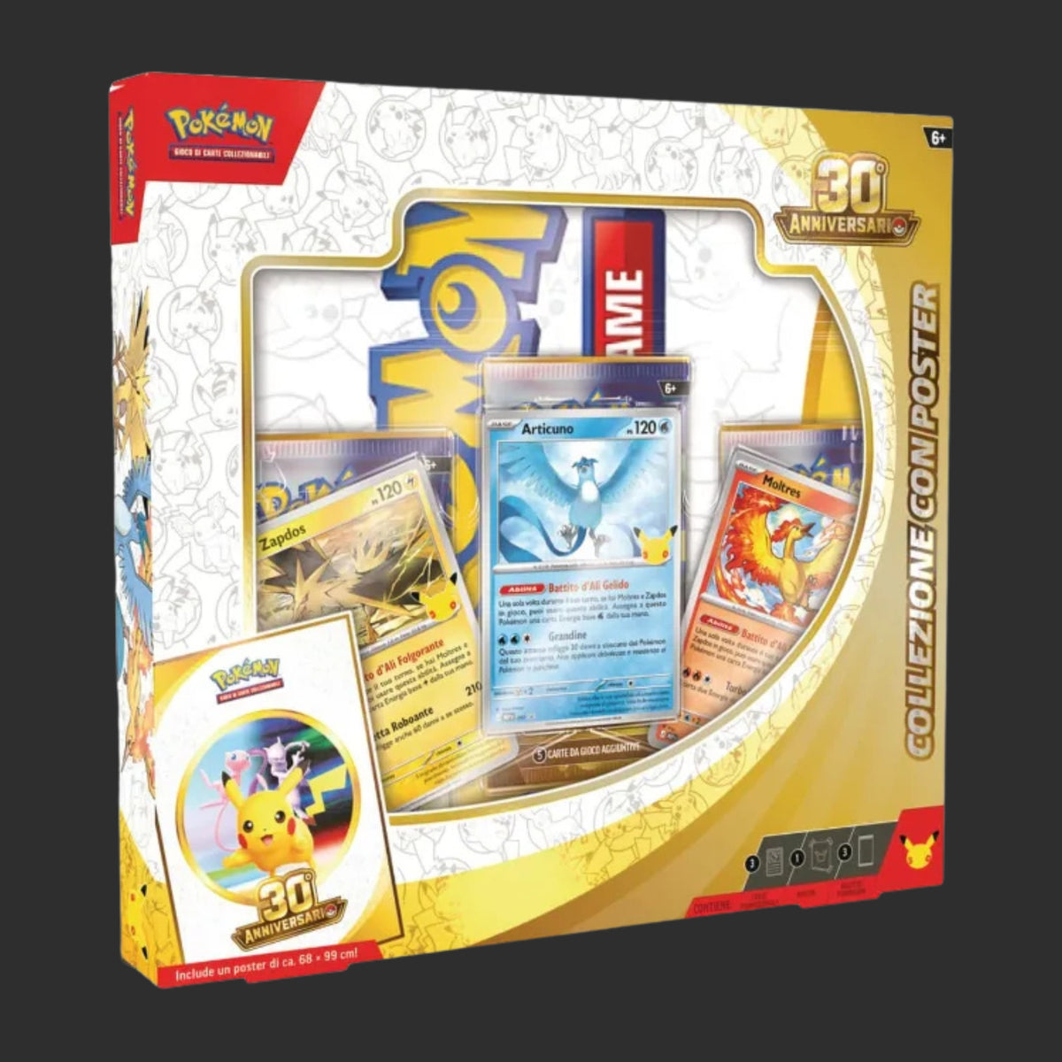Pokémon 30° Anniversario - Collezione con Poster - ITA