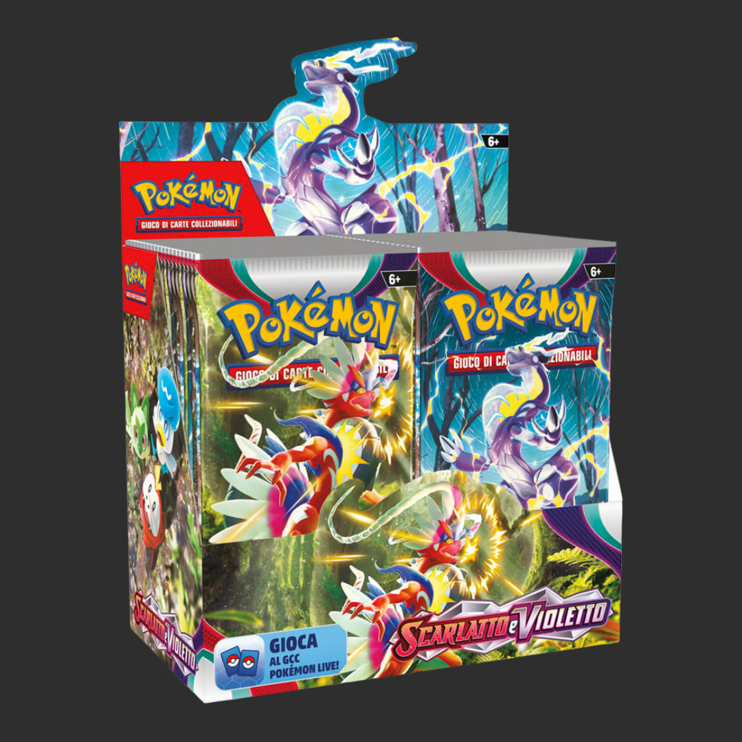 pokemon cards 36 booster packs Pokémon Scarlet and Violet - Box of 36 Booster Packs