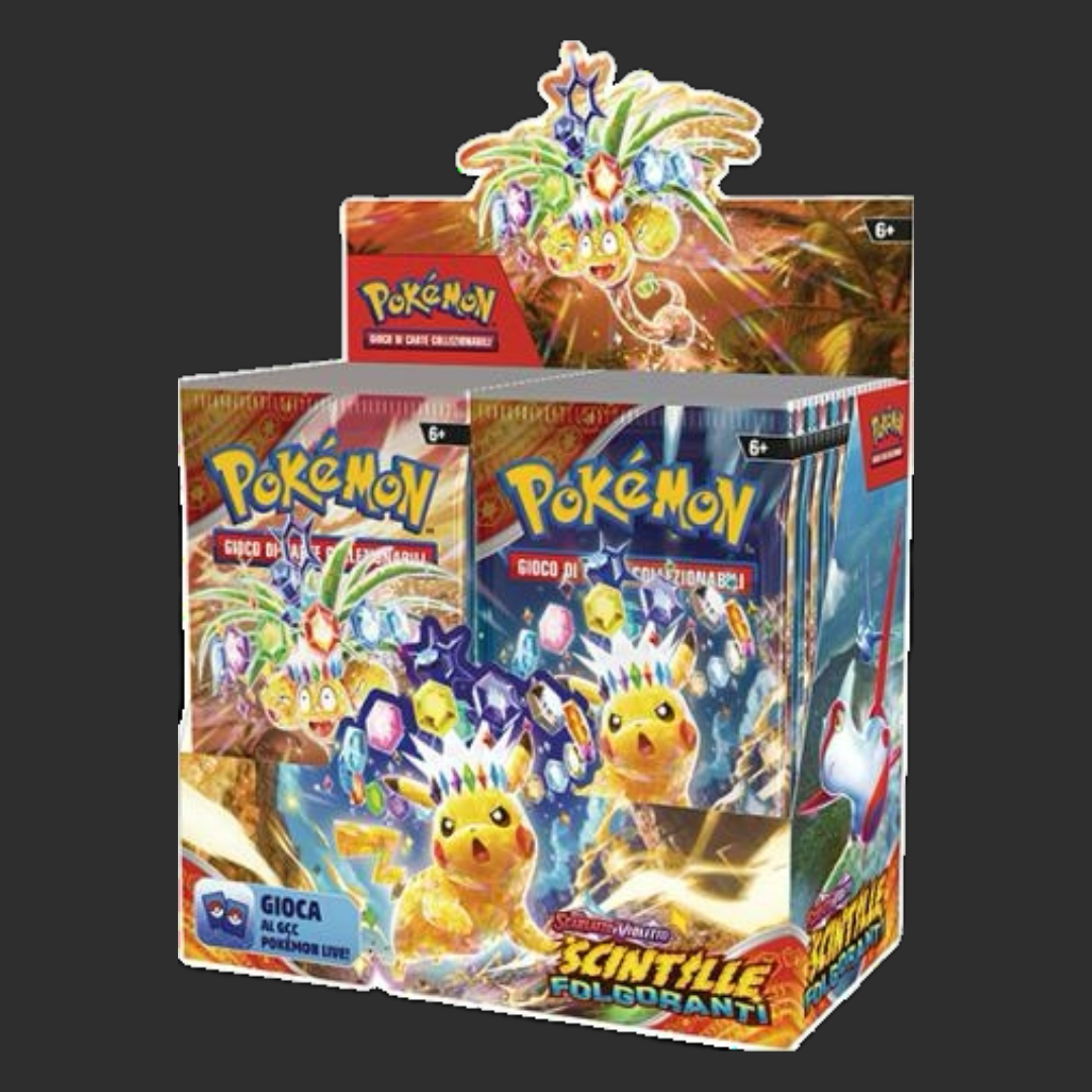 Pokémon Scintille Folgoranti – Box mit 36 Boostern – Ita – Mirabilia Store