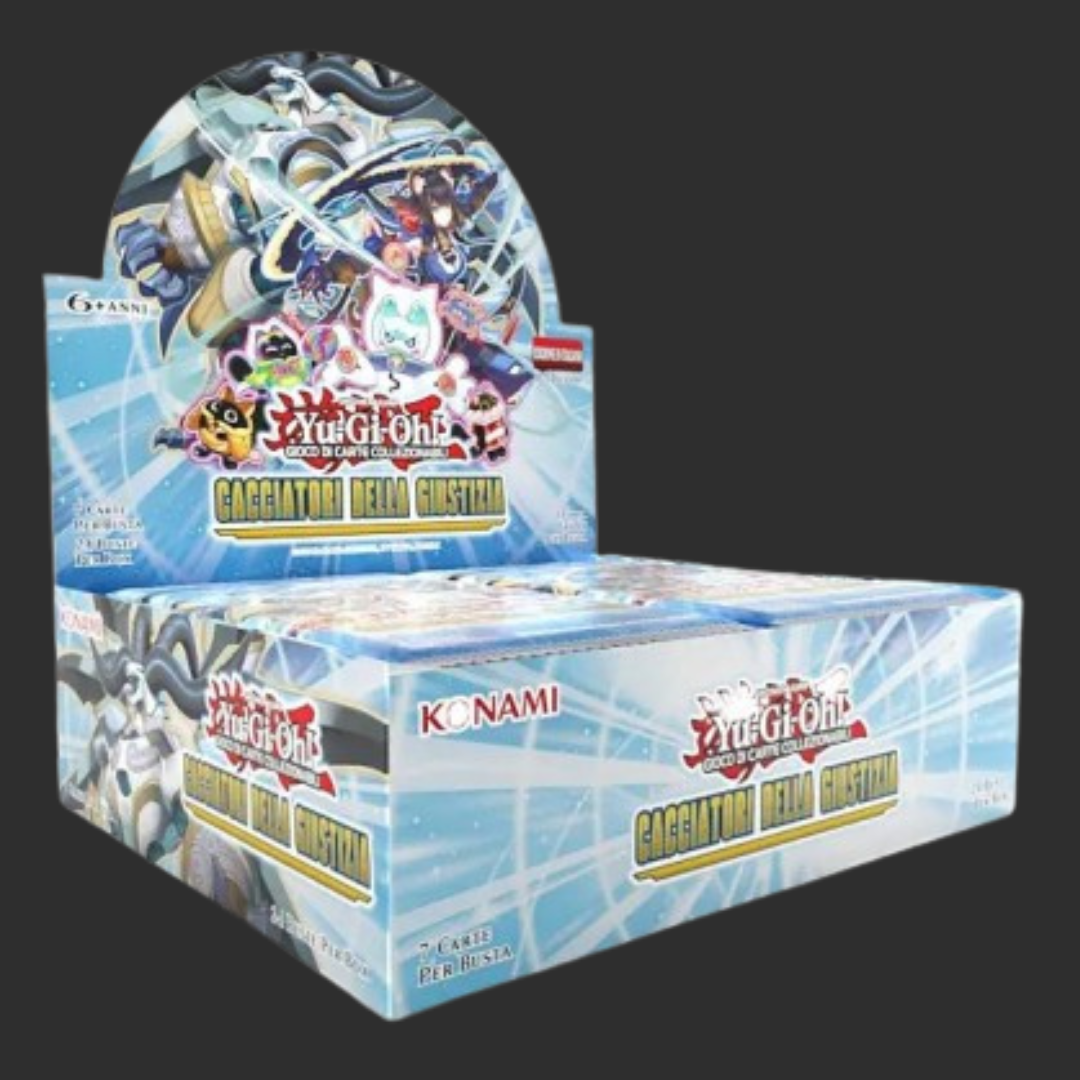 yugioh justice hunters booster box Yu-Gi-Oh! – Hunters of Justice – 24-Booster Display – 1st Edition – IT – Mirabilia Store