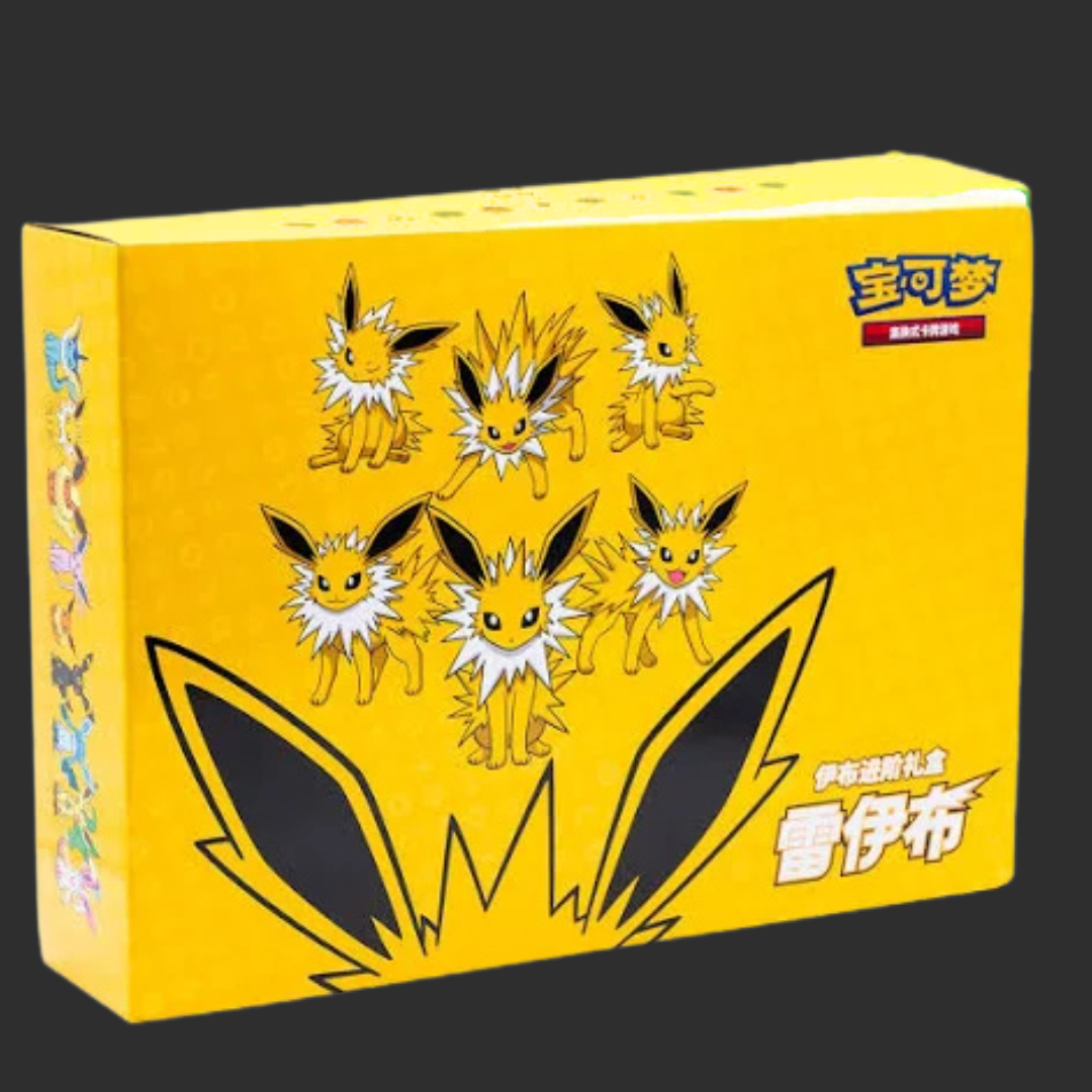 Pokémon TCG – Eevee GX Advanced Jolteon Gift Box – Edizione Cinese Semplificata