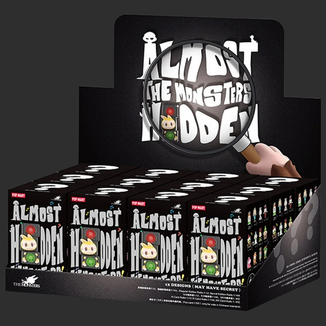 POP MART - Labubu The Monsters - Almost Hidden (Case 12 blind box POP MART - Labubu The Monsters - Almost Hidden (Case 12 blind box