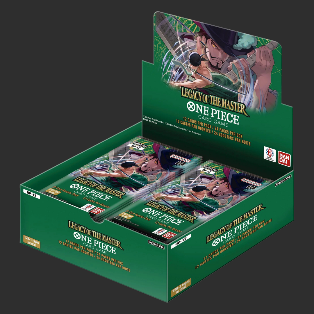 One Piece OP-12 Legacy Of The Master - One Piece Card Game - Box 24 Bustine - ENG
