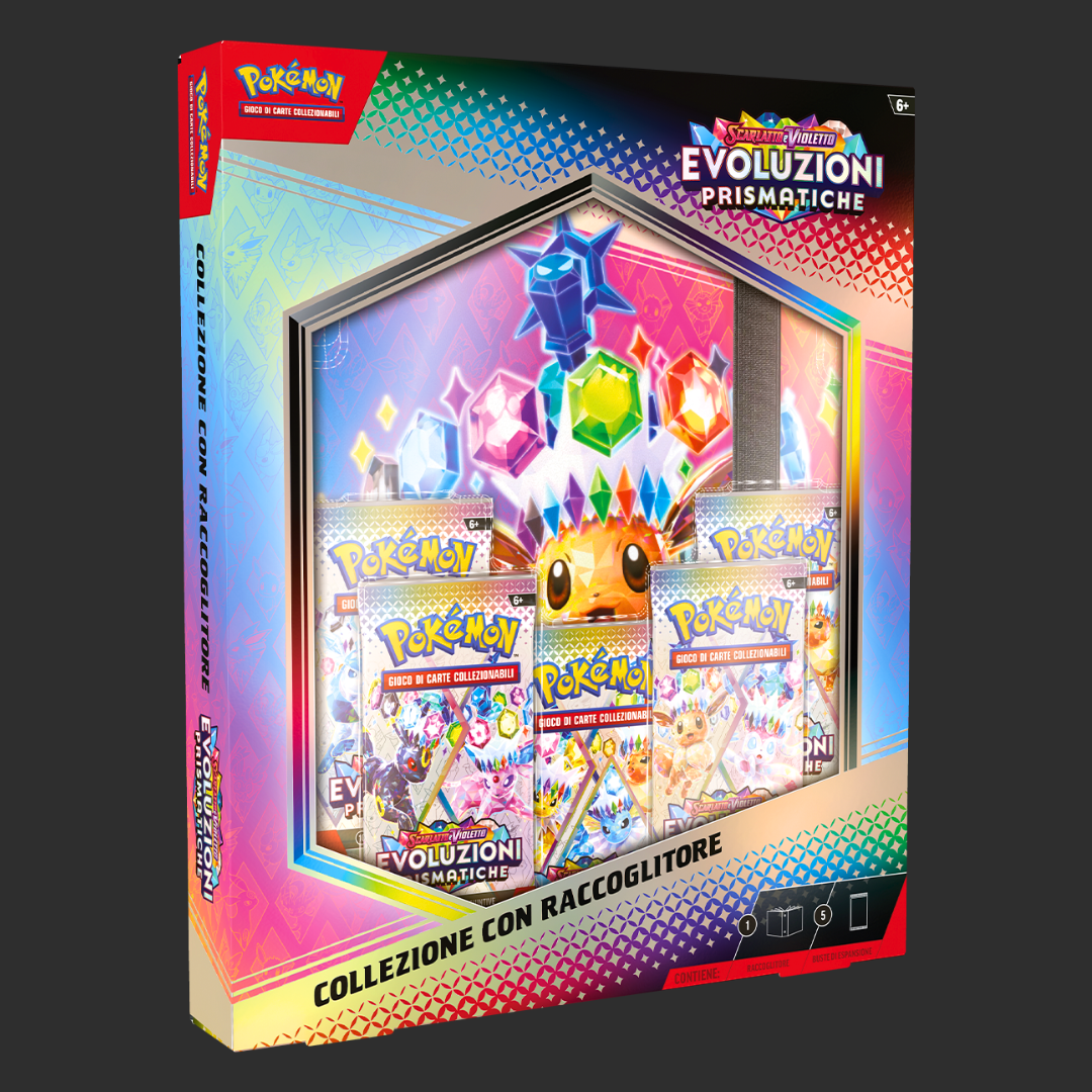 Pokémon Evoluzioni Prismatiche - Collezione con Raccoglitore - Ita