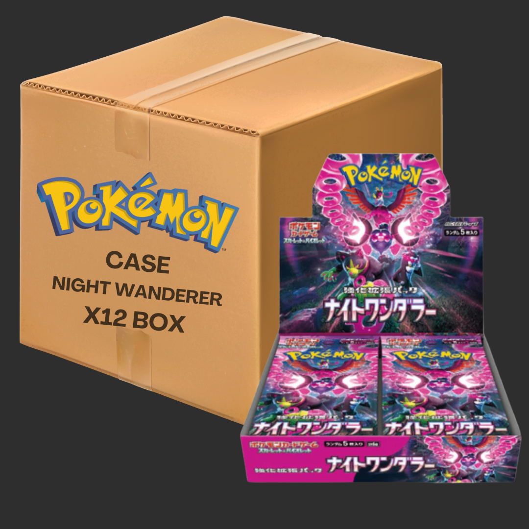 night wanderer pokemon booster box Pokémon Case - sv6a - Night Wanderer - 12 Booster Box