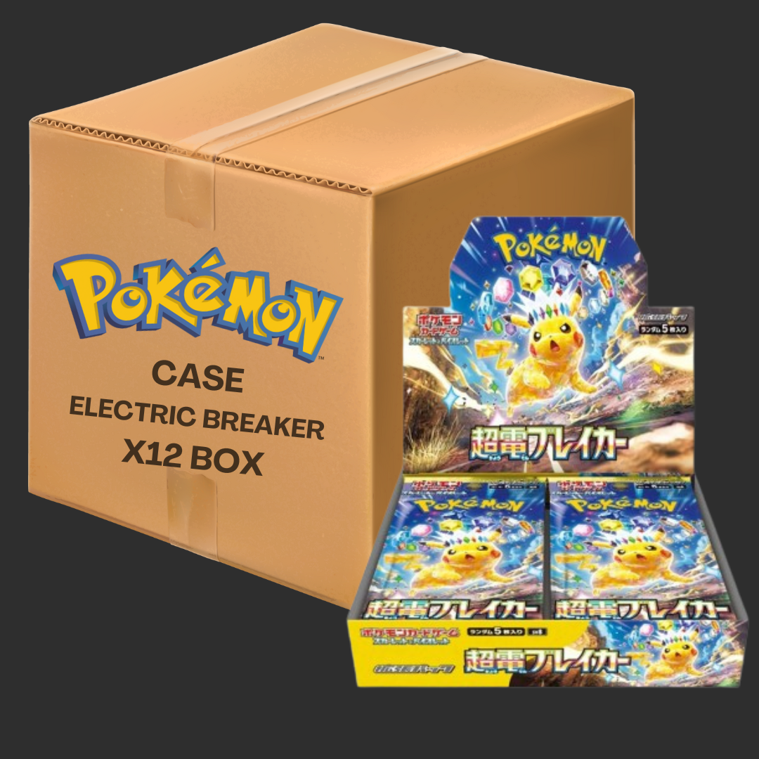 Case Pokmon - sv8 - Super Electric Breaker - 12 Booster Box - JAP Mirabilia Store Case Pokmon - sv8 - Super Electric Breaker - 12 Booster Box - JAP Mirabilia Store