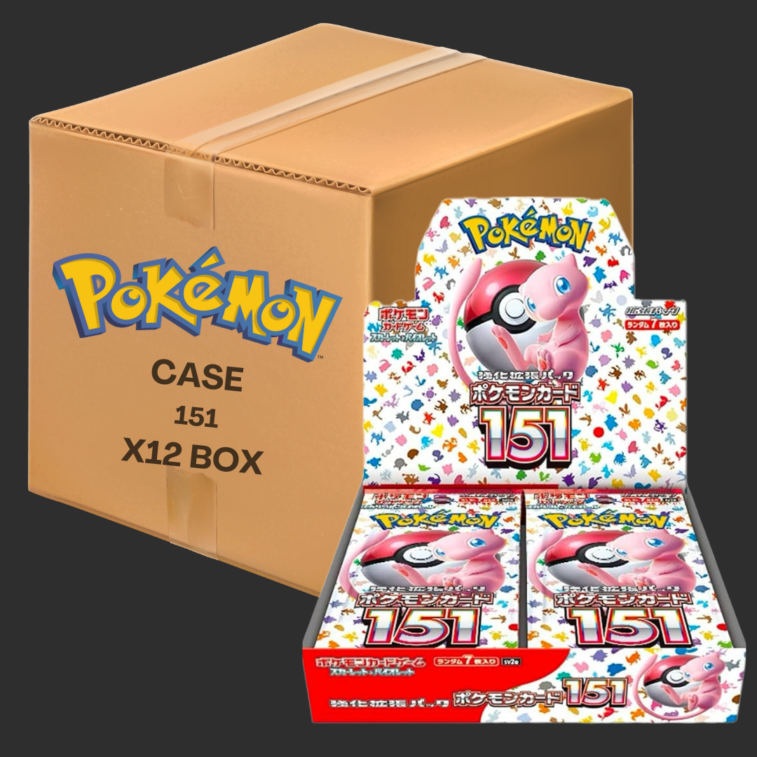 Case Pokémon - sv2a - Pokémon 151 - 12 Booster Box - JAP