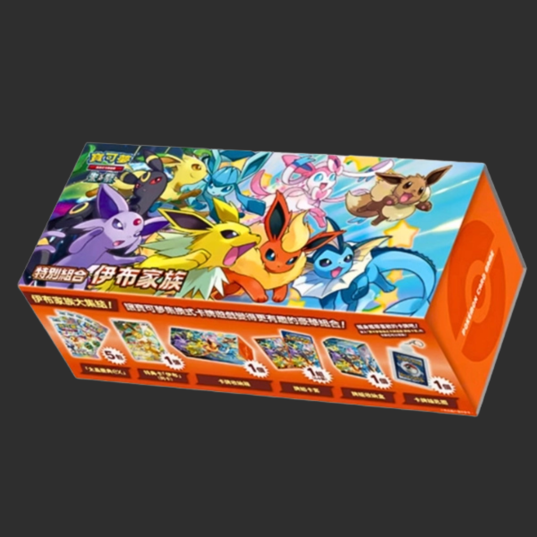 Pokémon TCG – Eevee Family Terastal Festival Gift Box – Edizione Cinese Semplificata