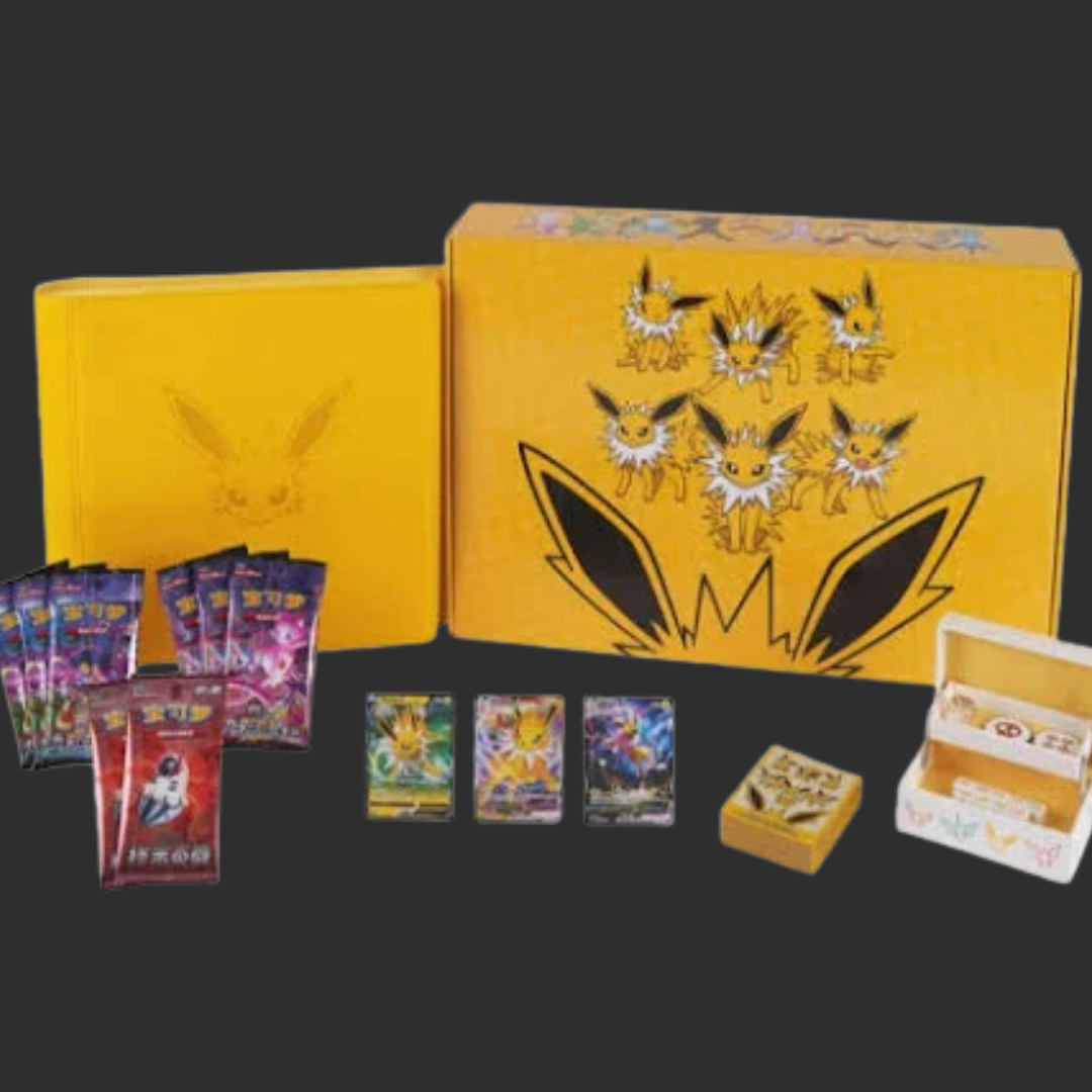 Pokémon TCG – Eevee GX Advanced Jolteon Gift Box – Edizione Cinese Semplificata