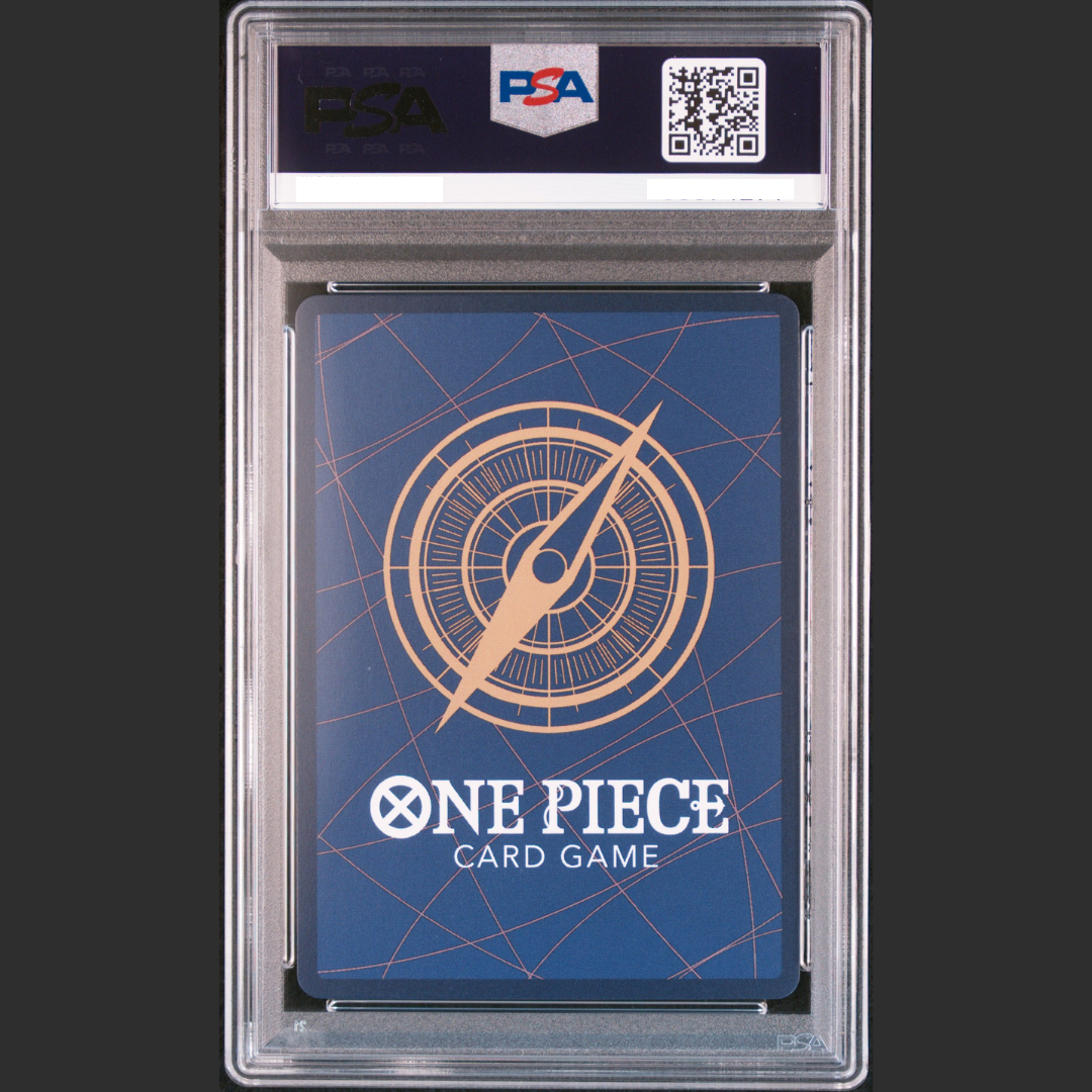 PSA 10 - One Piece JAP - OP08 - #118 SILVERS RAYLEIGH - MANGA ALTERNATE ART