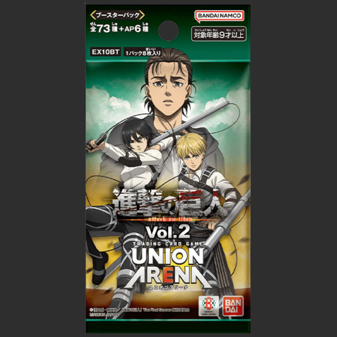 Union Arena JAP - Attack on Titan Vol.2 - Display 16 Bustine