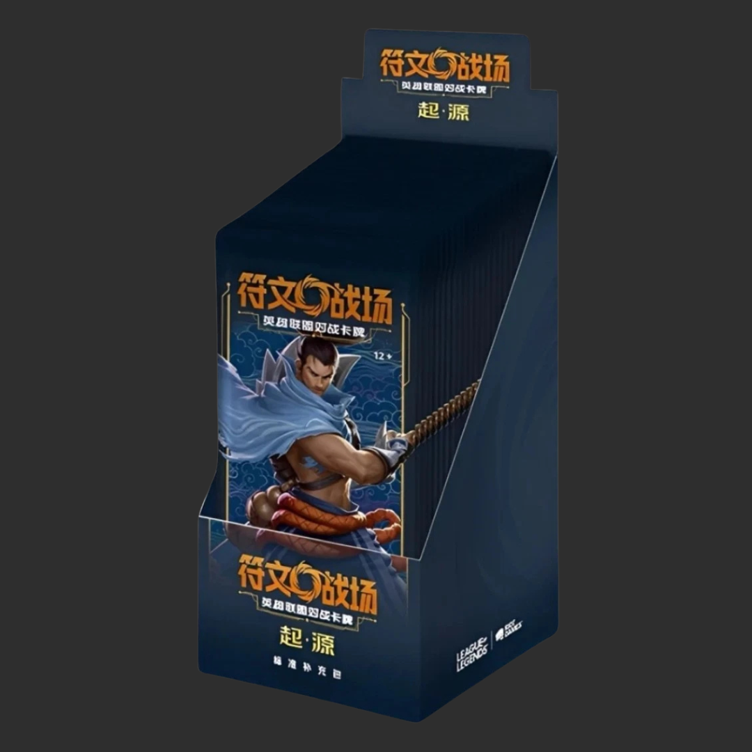 League of Legends: Riftbound - CH - Origins Set 1 - Slim Booster Box 24 Bustine - Edizione Cinese