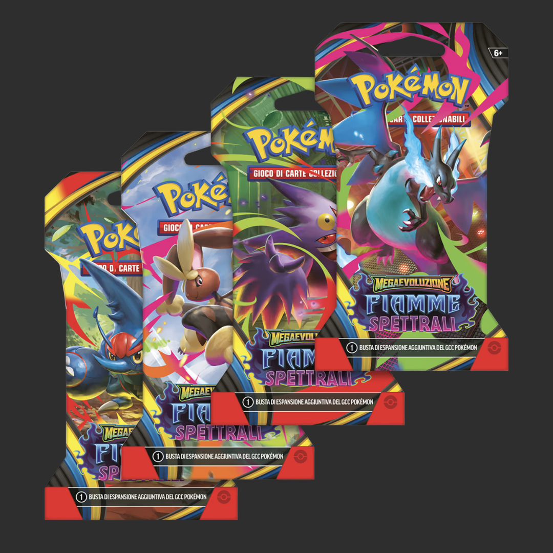 Pokémon - Fiamme Spettrali - Paper Sleeve Bustina Singola - Ita