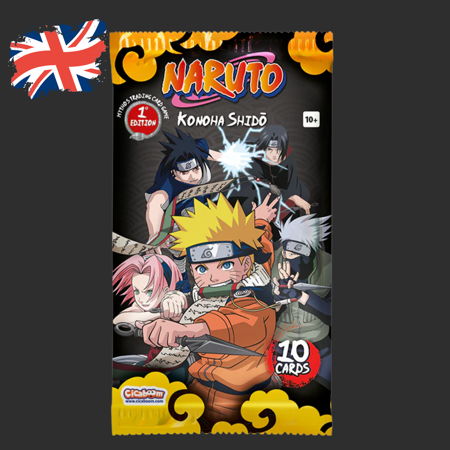 Naruto Mythos TCG – Konoha Shido – Booster Display Box – ENG - 1a Edizione