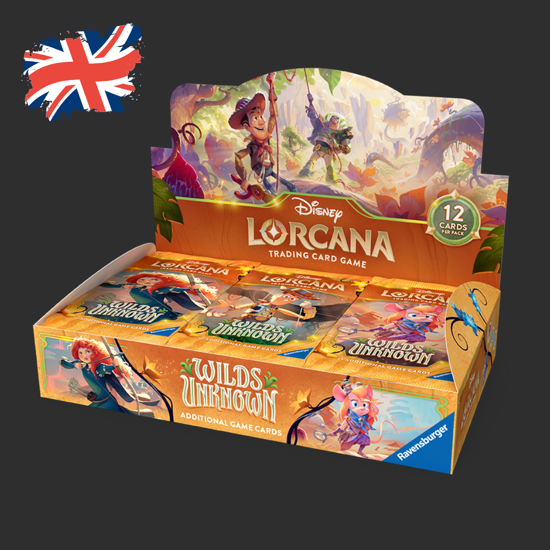 Disney Lorcana ENG – Wilds Unknown – Box 24 Bustine – ENG