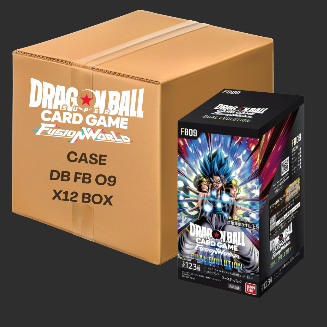 Dragon Ball Super Card Game Case - Fusion World - FB09 - Dual Evolution - 12 Displays à 24 Booster - JAP