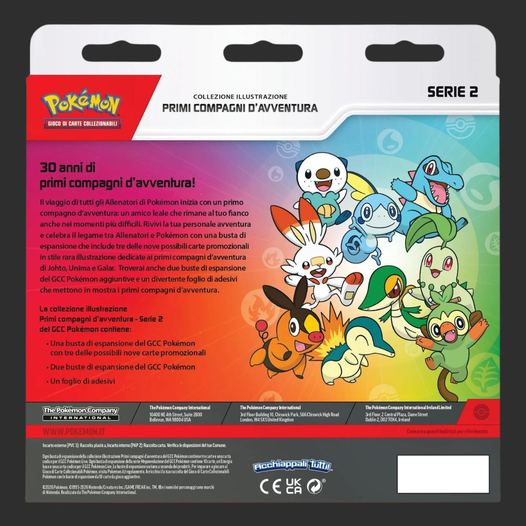 Pokémon - Collezione Primi Compagni d’Avventura Serie 2 – Ita