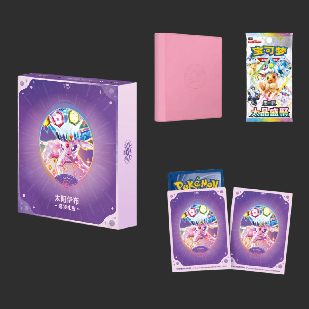 Pokémon CH - Terastal Grand Gathering – Binder Gift Box - Espeon - CH