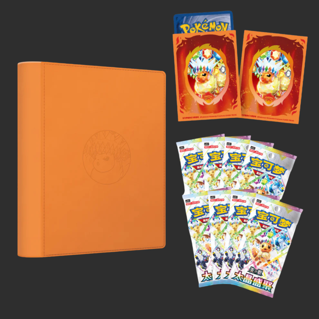 Pokémon CH - Terastal Grand Gathering – Binder Gift Box - Flareon - CH
