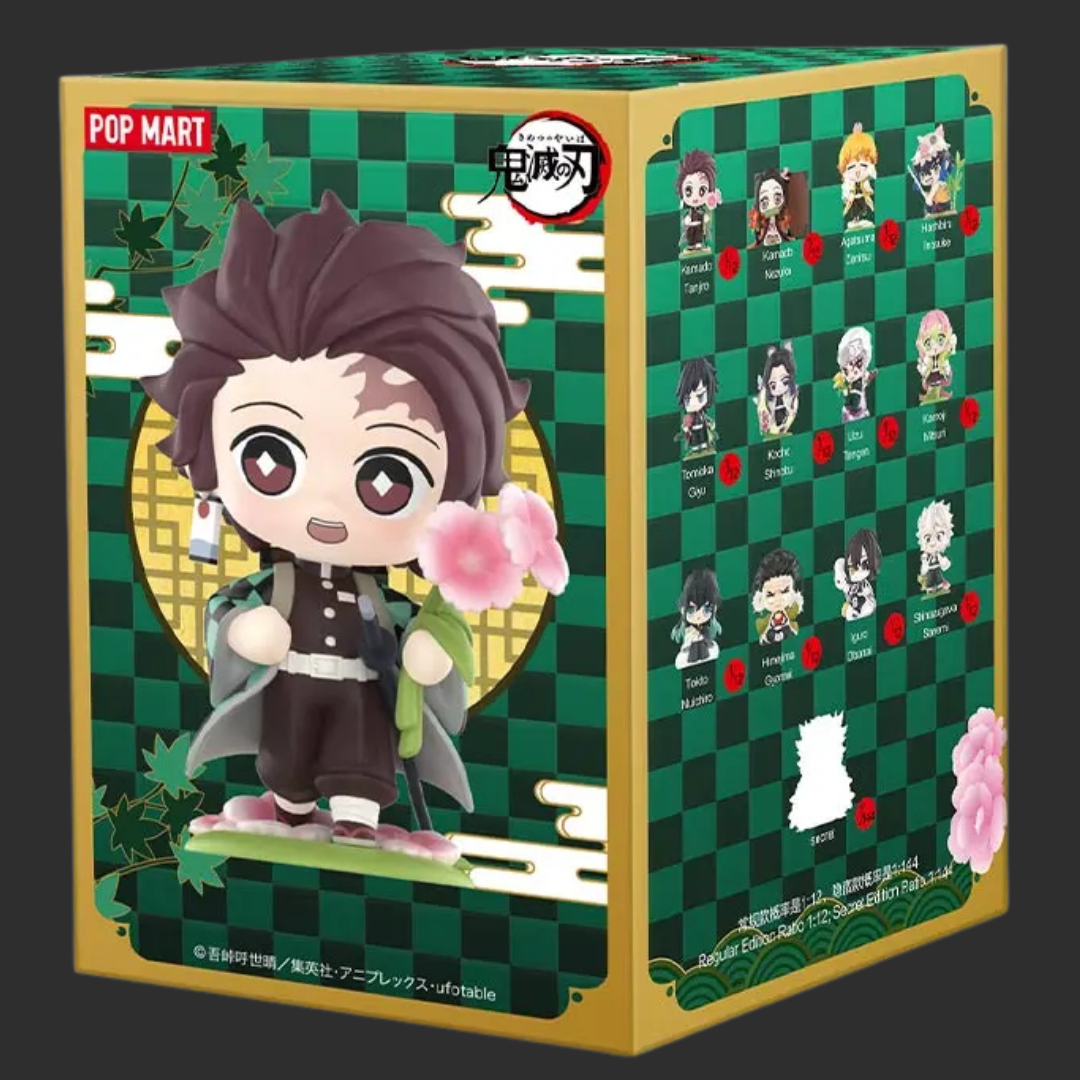 POP MART - Demon Slayer: Kimetsu no Yaiba - Birth Flower Series Figures (1 blind box)