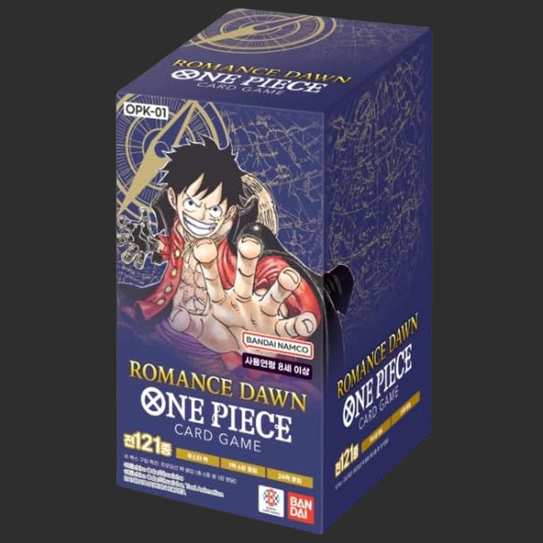 One Piece Kor - OP 01 - Romance Dawn - BOX 24 Bustine - KOR