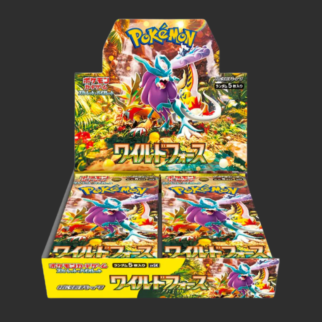 wild force booster box sv5k - Pokémon Wild Force - Box of 30 sachets