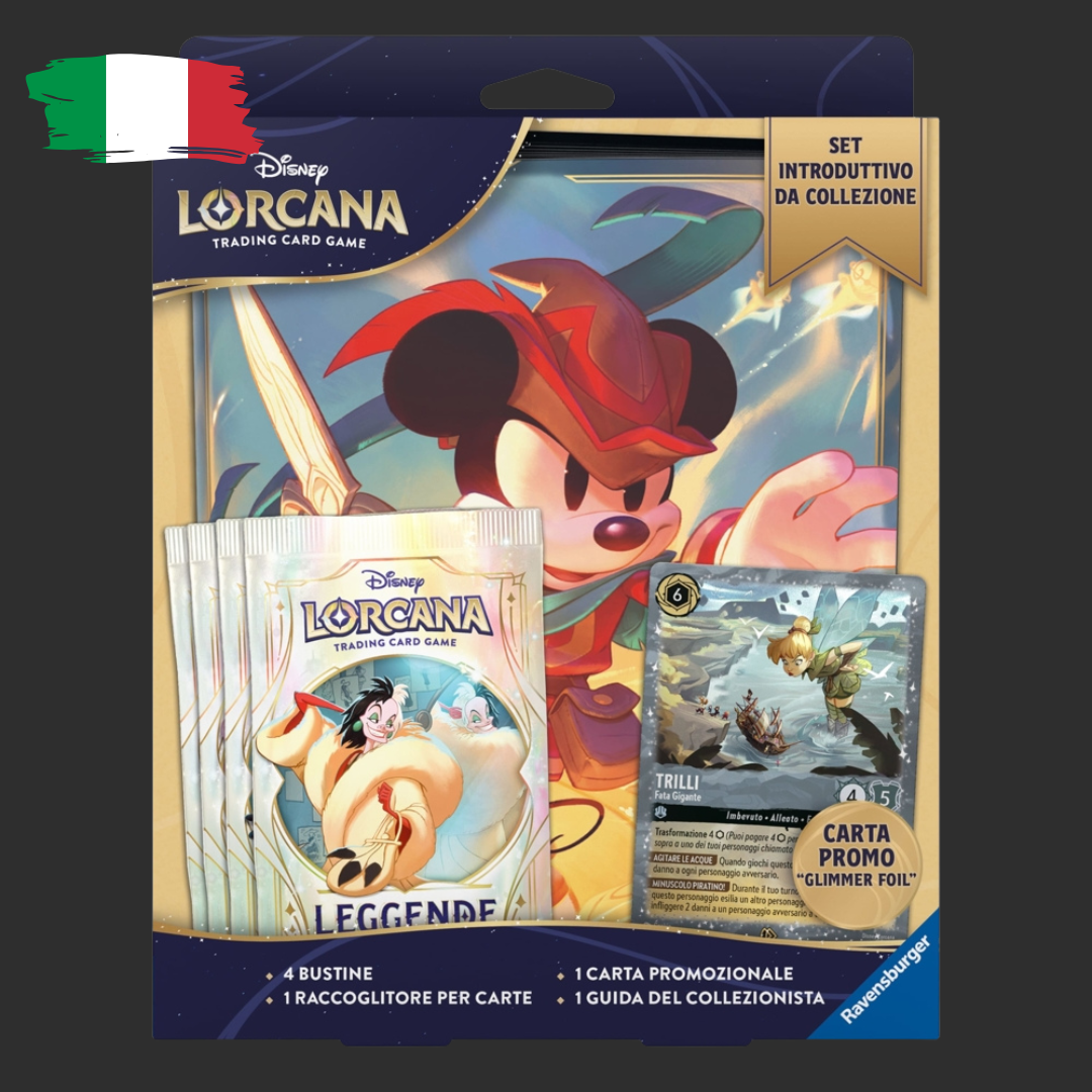 Disney Lorcana TCG – Leggende - Set Introduttivo da Collezione – ITA
