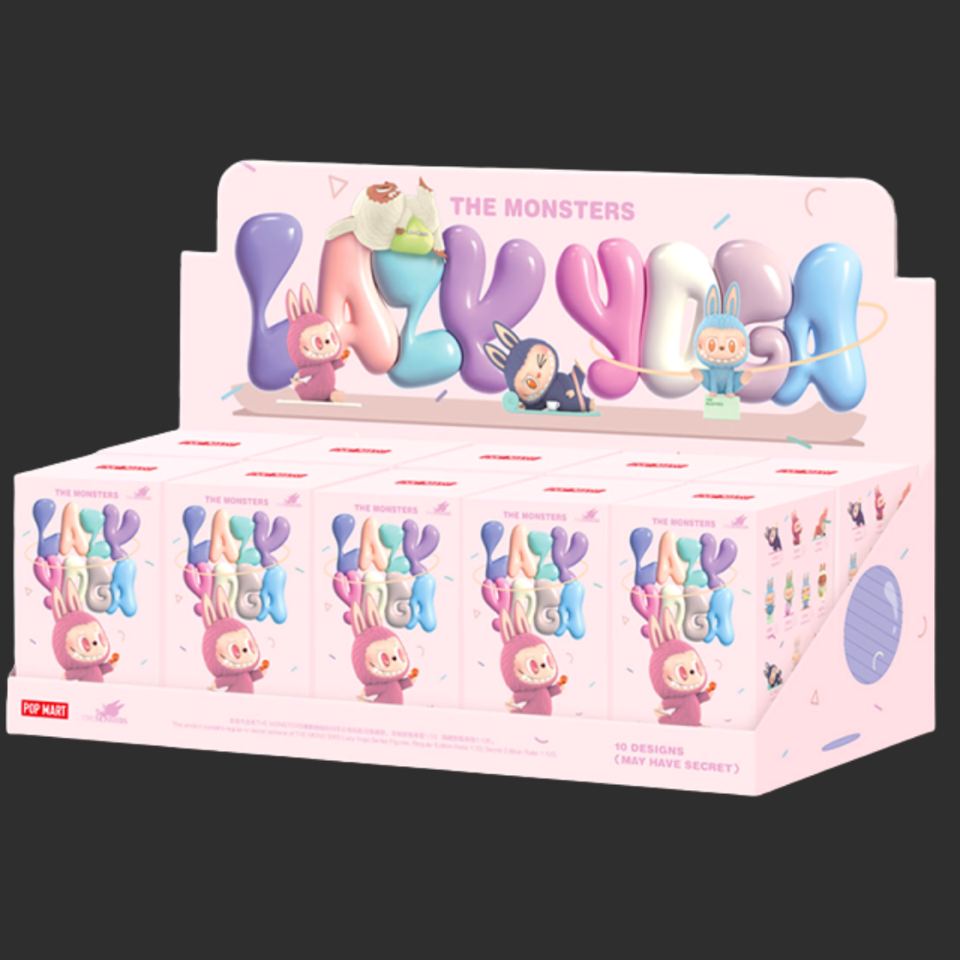POP MART - Labubu The Monsters - Lazy Yoga (case 10 blind box)