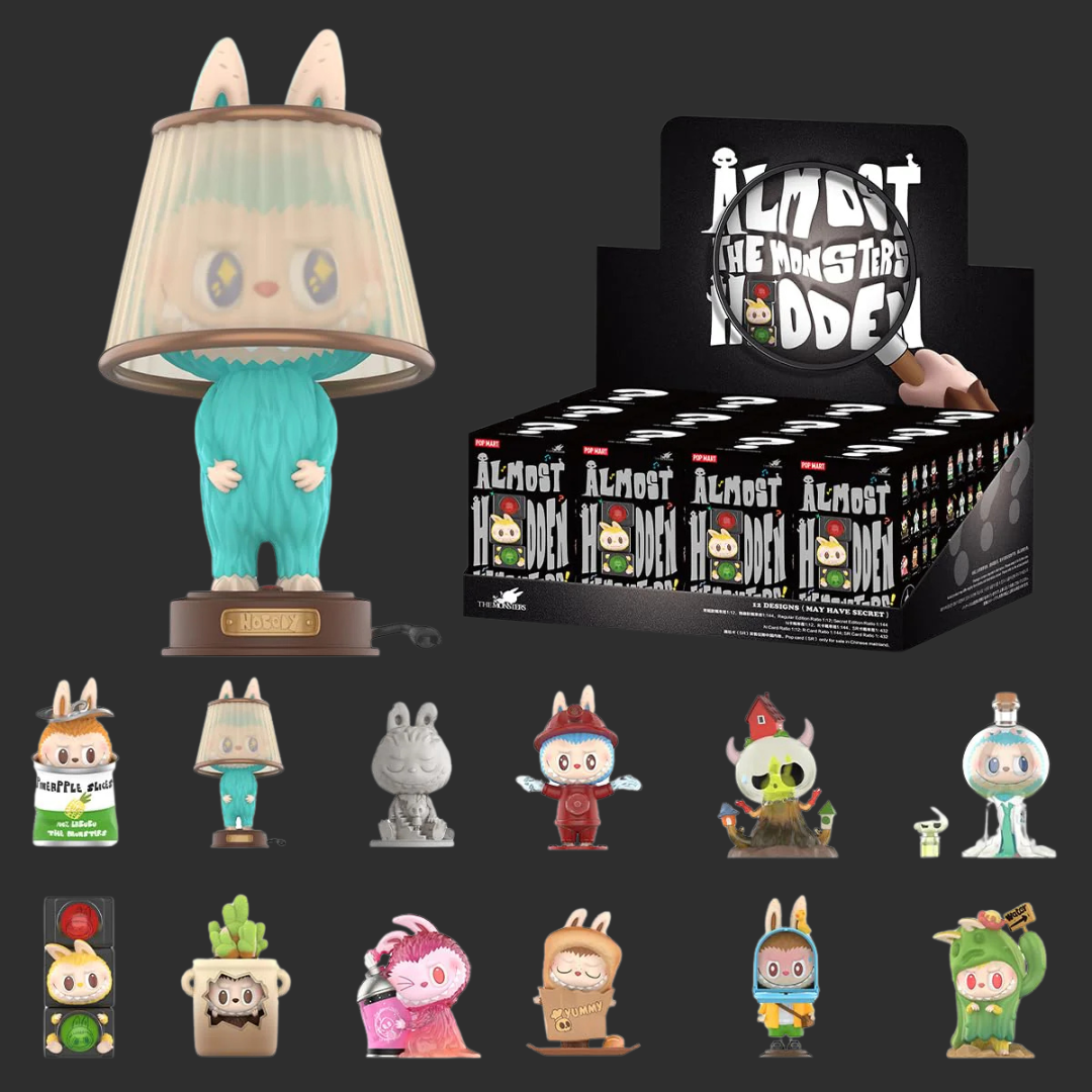 POP MART - Labubu The Monsters - Almost Hidden (Case 12 blind box)