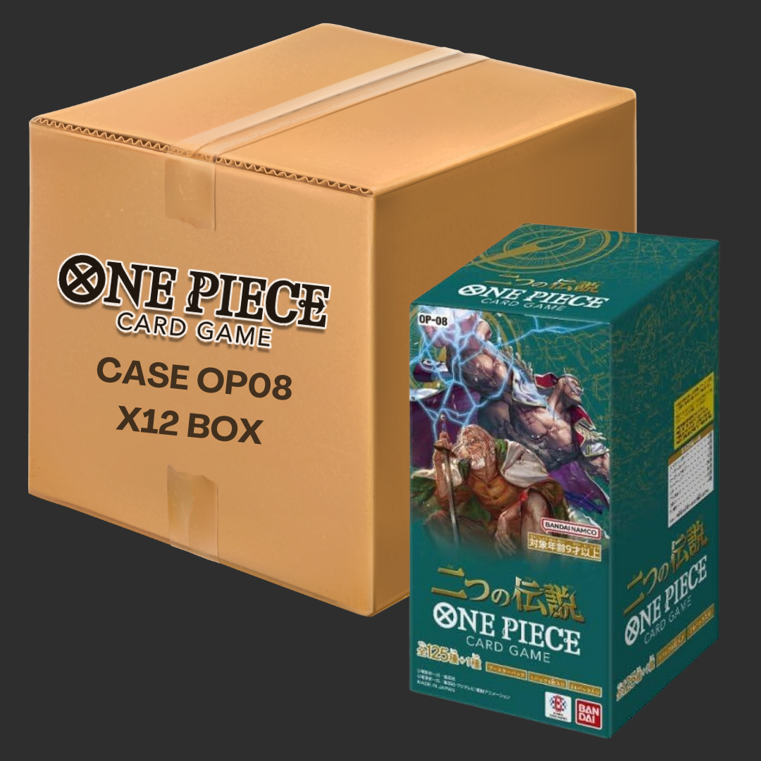 one piece card game two legends 12-card booster pack Case One Piece - OP 08 Two Legends (JAP)