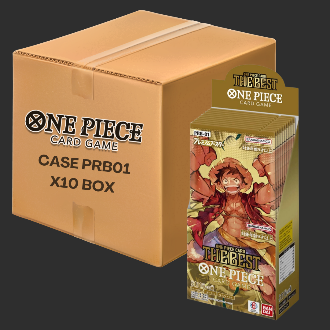 Case One Piece - PRB01 The Best (JAP) - 10 Booster box da 10 Buste