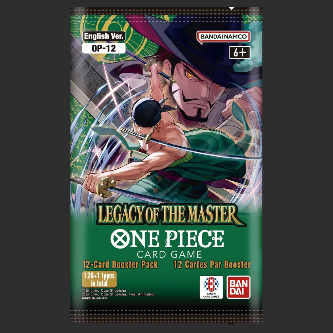 One Piece OP-12 Legacy Of The Master - One Piece Card Game - Box 24 Bustine - ENG