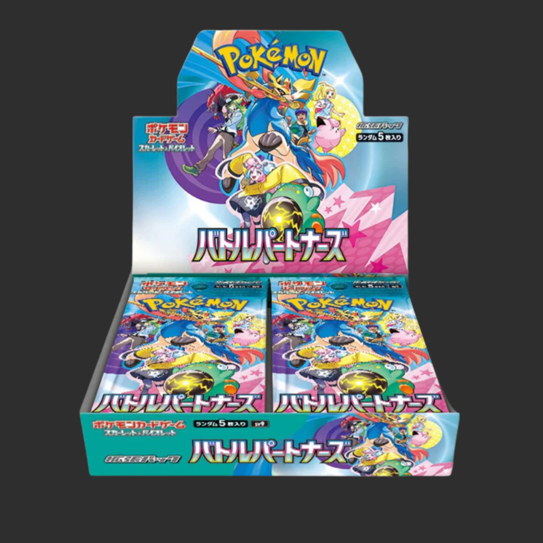 pokemon battle partners booster pack sv9 - Pokémon Battle Partners - Box of 30 sachets